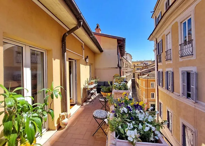 דירה 4bnb - Luxury Trevi W Terrace *